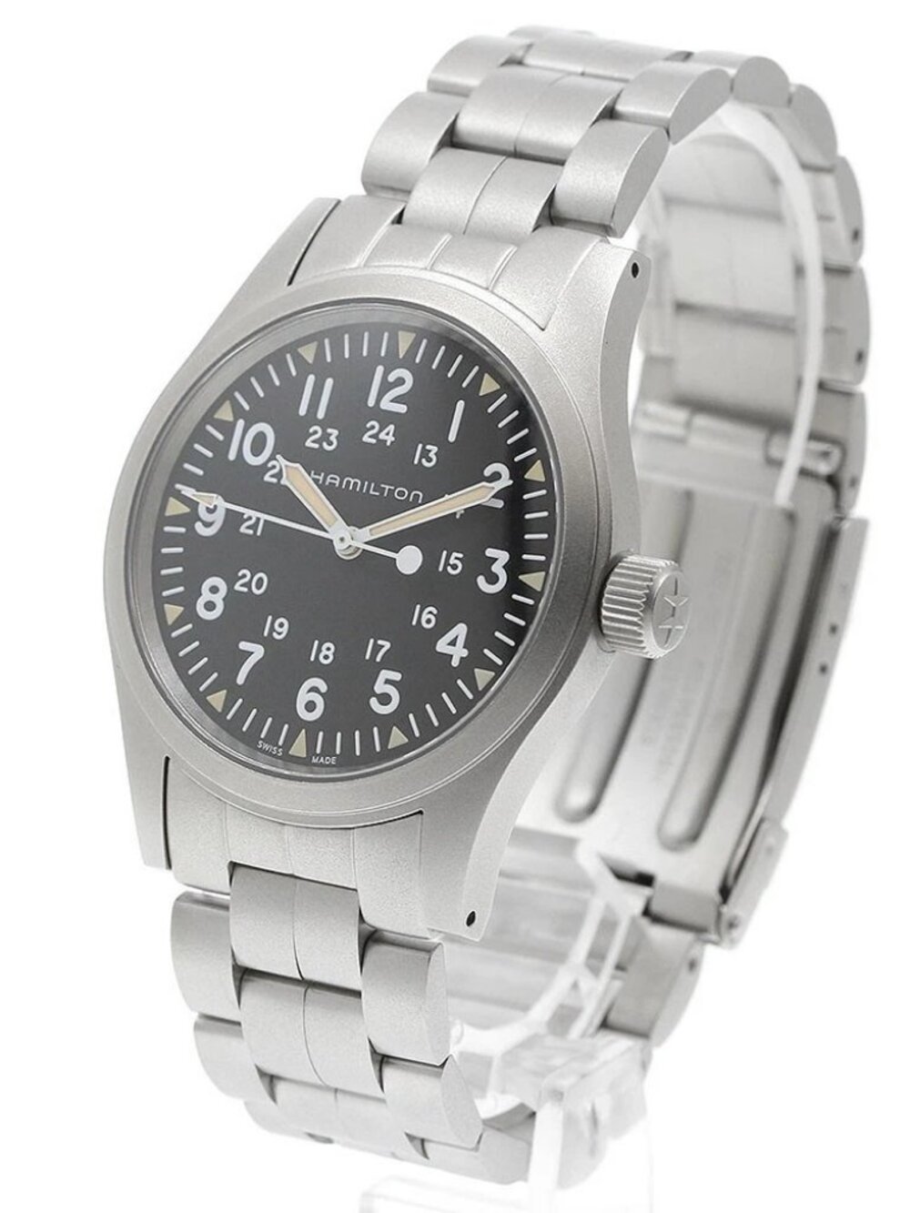 HAMILTON Khaki field mechanical H694390 Hand Winding Men's Watch_973585